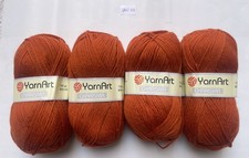 YARNART CHARISMA HAND KNITTING YARN 80 WOOL 100GRAMS/200METERS ORANGE UNIT  53
