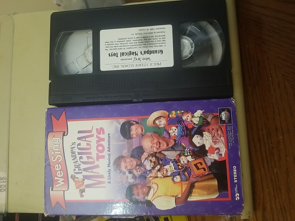 Wee Sing - Grandpas Magical Toys (VHS, 1995) for sale online