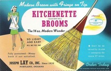 The Original Broom - CASE of 4 - Lightweight Brooms - Made in America
