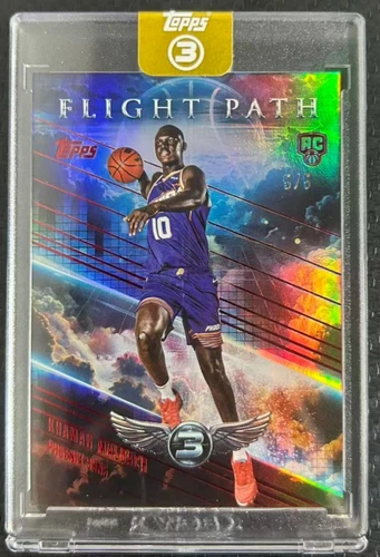 2025 Topps Three Basketball Red Khaman Maluach #FP-8