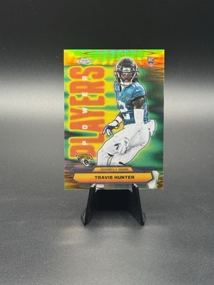 2025 Topps Chrome NFL Travis Hunter #PP-39 Power Players Silver Refractor