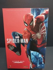 New open box Hot Toys VGM31 Marvel Spider-Man Advanced Suit 1 6 Figure