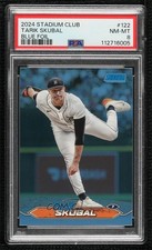 2024 Topps Stadium Club Blue Foil 15/50 Tarik Skubal #122 PSA 8 9h3