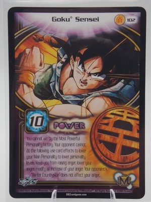 2003 Score Dragon Ball Z DBZ CCG Goku Sensei #102 | Lightly Played
