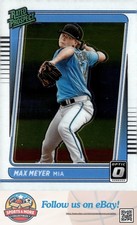 2021 Donruss Optic #RP7 Max Meyer Rated Prospect