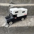 VINTAGE 1960S BLACK TONKA CAMPER PICK UP TRUCK Restored