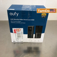 eufy Security Video Smart Lock E330 3-in-1 Keyless Entry 2K Camera Deadbolt Blac