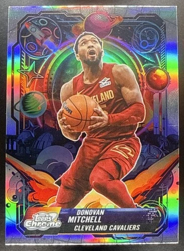 2025 Topps Cosmic Chrome Donovan Mitchell Base (RAW)