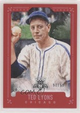 2017 Panini Diamond Kings Red Framed 91/99 Ted Lyons #34 HOF 0l2