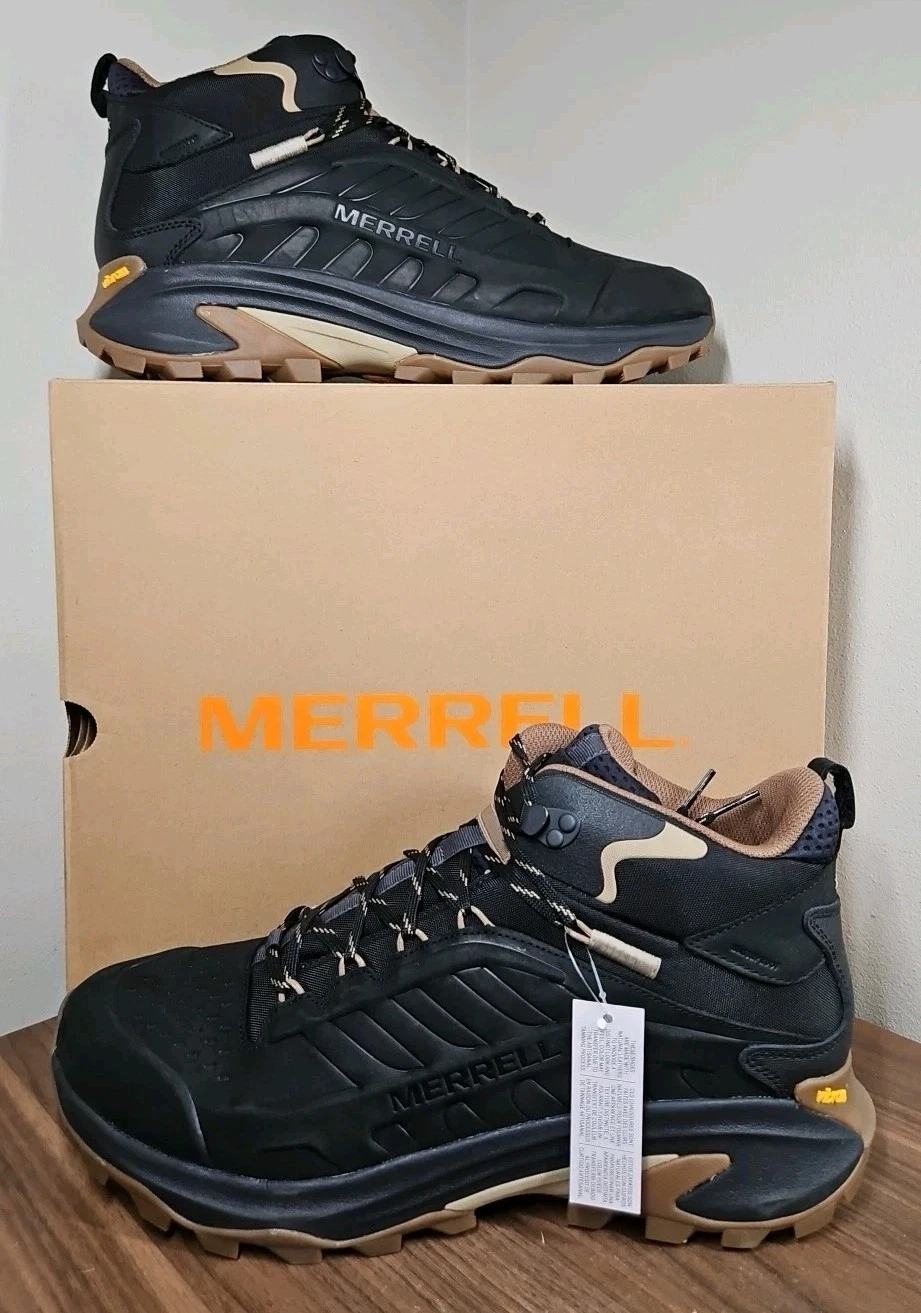 Merrell MOAB SPEED 2 LTR MID WP Men's Size 14usa Black
