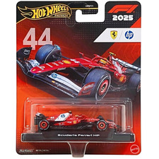Hot Wheels Premium Scuderia Ferrari HP F1 2025 Lewis Hamilton 44 Formula 1 Team