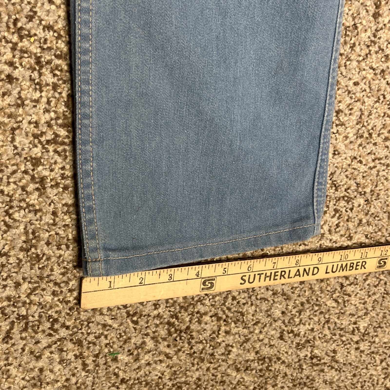 Vintage Levis Orange Tab Skosh More Room Denim Jeans 36x32 (35x31) USA - View 14