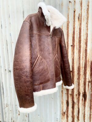 Oliver Sweeney Dunbittern Aviator Jacket (sheepskin leather flying