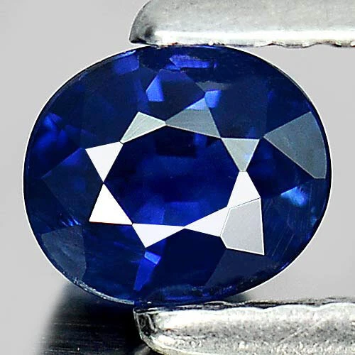 Blue Sapphire 0.58 Ct. Oval 5.2 x 4.4 Mm. Natural Gemstone Thailand Heated Only - Image 4 of 4