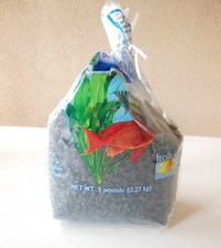 Aquatic Gardens Premium Aquarium Gravel Fresh & Marine K-5 Sm Pebble Jet Black