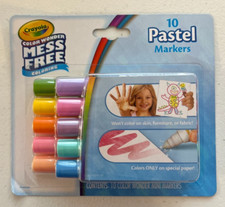 Crayola Color Wonder Mess Free Pastel Mini Markers, 2 Packages, NEW