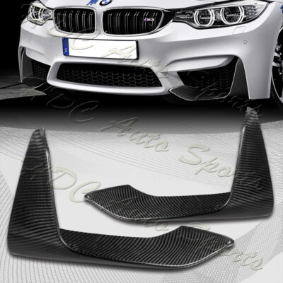 For 2015-2020 BMW F80 F82 F83 M3 M4 Real Carbon Fiber Front Bumper Splitter Lip