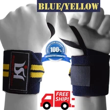 weight lifting Gym Power training wrist wraps straps work out cross fit support