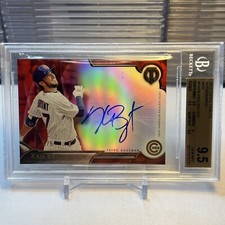 2016 Topps Tribute Autograph Red Kris Bryant #4/5 BGS 9.5/10