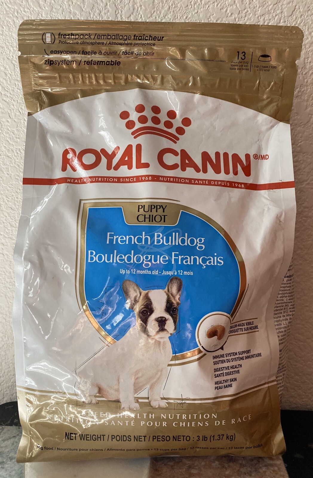 royal canin bulldog junior 3kg