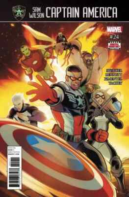 Captain America: Sam Wilson (24)  JesÃºs SaÃ­z Marvel Comics 2017