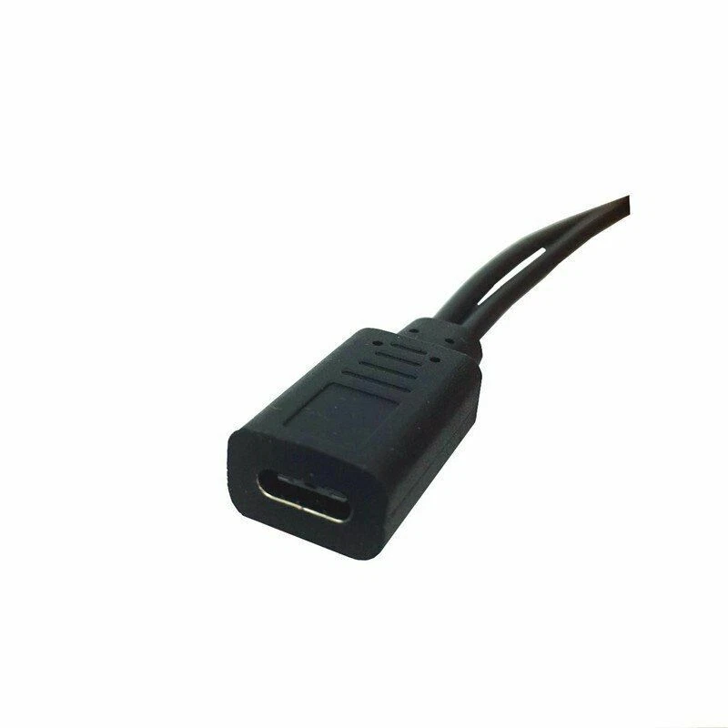 USB-C 3.1 Female to 2 x USB 2.0 Micro 5 Pin Male Charging Splitter Cable 30cm - Image 4 of 4