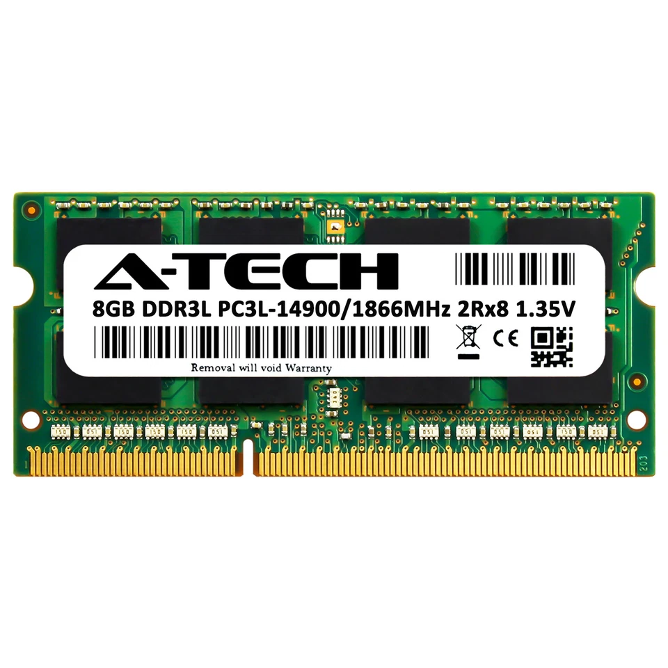 8GB PC3L-14900S HP 14-w008la 15-F018Dx 15-F337WM 15-f387wm 14-bs153od Memory RAM - Image 2 of 4