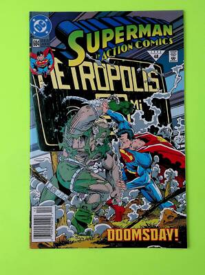 Action Comics #684 Vol. 1 1992 DC Comics Newsstand 7.0+ Comic Book SD5-257