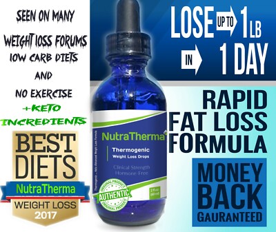 WEIGHT LOSS Fat Burner Drops to Lose Stomach Fat, Weight Loss Supplement 