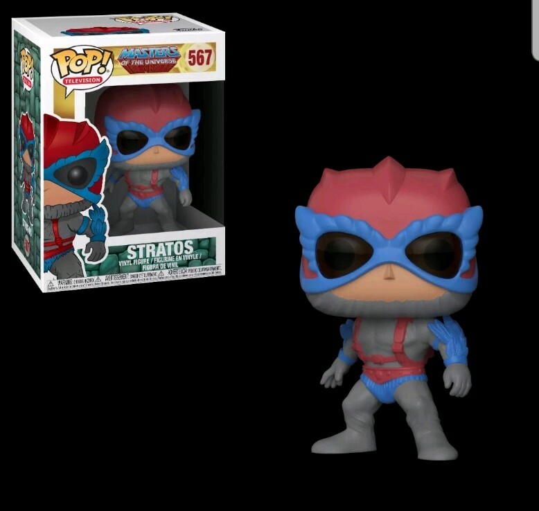 FUNKO POP! TELEVISION  MASTERS OF THE UNIVERSE STRATOS 567 he man  new motu