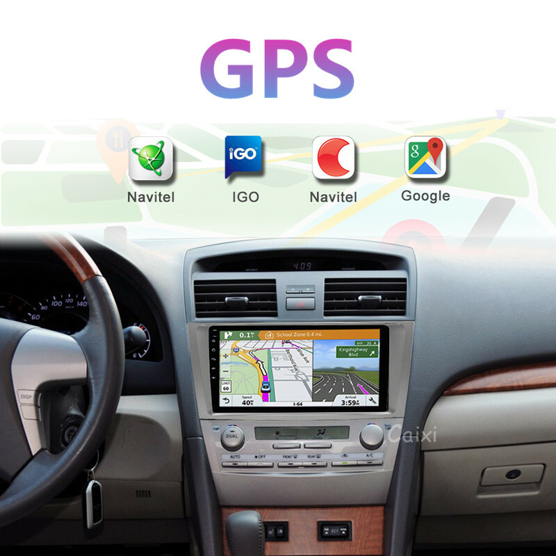 9in Android 9.0 Car Multimedia Player Radio For Camry 07-11 Navigation HeadUnit