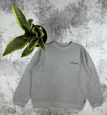 Quicksilver Vintage 90S-00S Surf Big Logo Basic Gray Sweatshirt | eBay