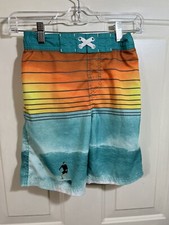 Cat and Jack Boys Mesh Lined Swim Trunks. Size Medium 8 10 .