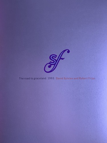 David Sylvian Japan Programme Original Vintage The Road To Graceland 1993 - Photo 4 sur 14