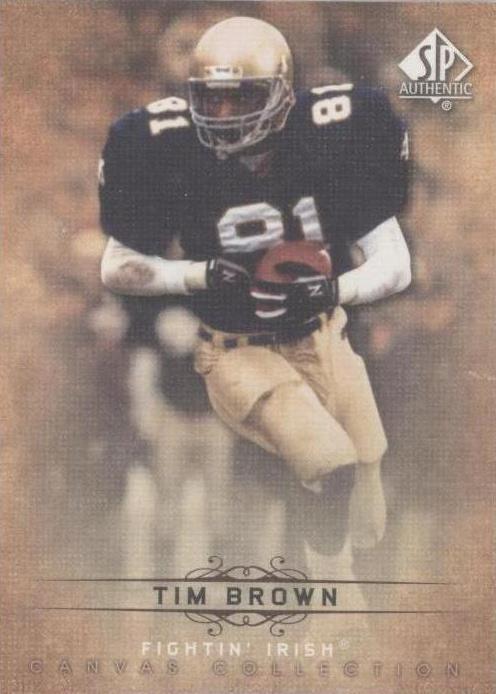 2012 SP Authentic Tim Brown #CL-7 - 1 of 2