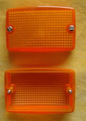 Lot De 2 Voyants Orange Legrand Chambord Plexo Vintage - Référence 89832, Neufs Sous Blister