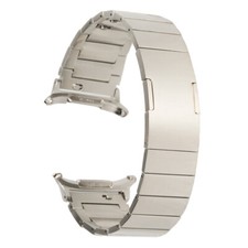 No Gap Stainless Steel Rugged Strap For Galaxy Watch Ultra Band Link Bracelet