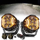 AUXBEAM 3" 108W Side Shooter LED Work Driving Light Spot Fog Pods Amber DRL Lamp