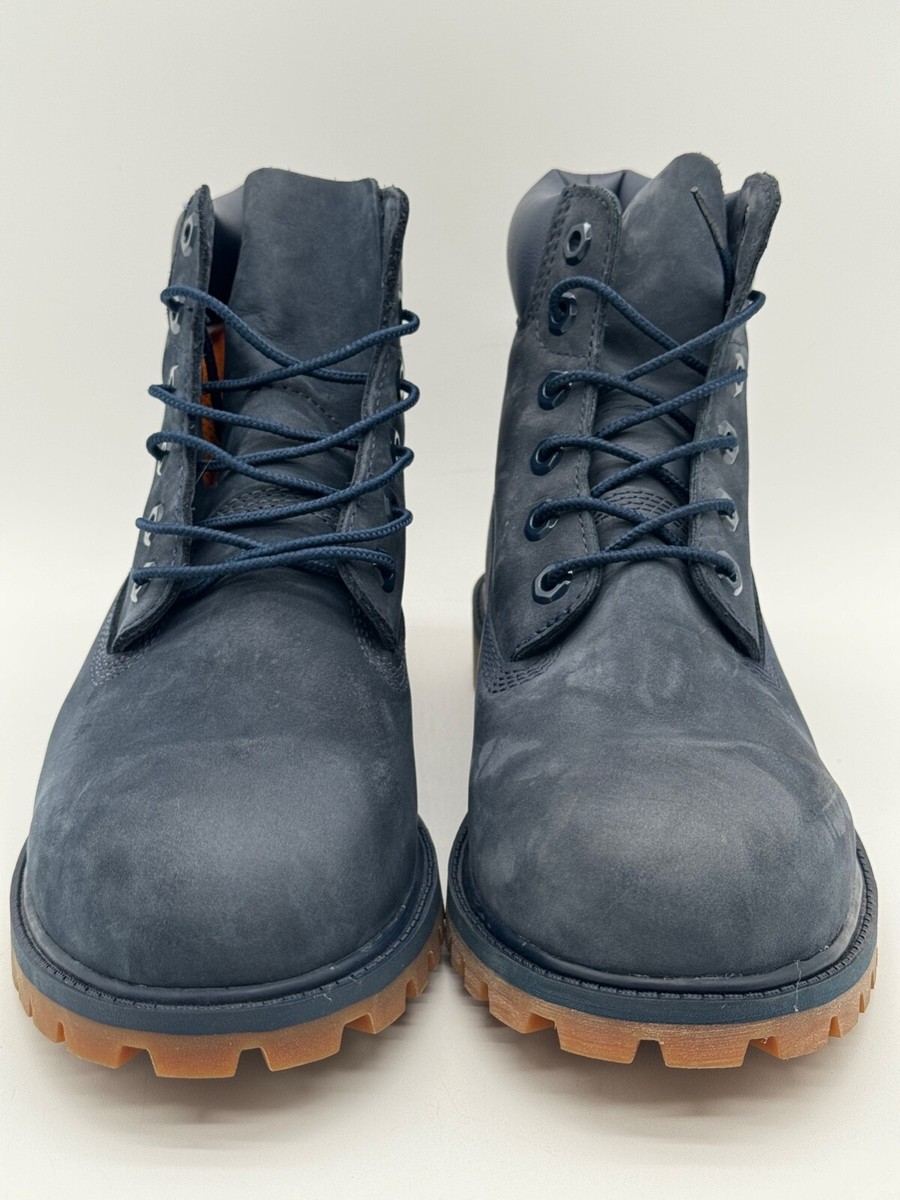 New Timberland Premium SZ 7 Lace-Up Waterproof Boots BOYS IN Dark
