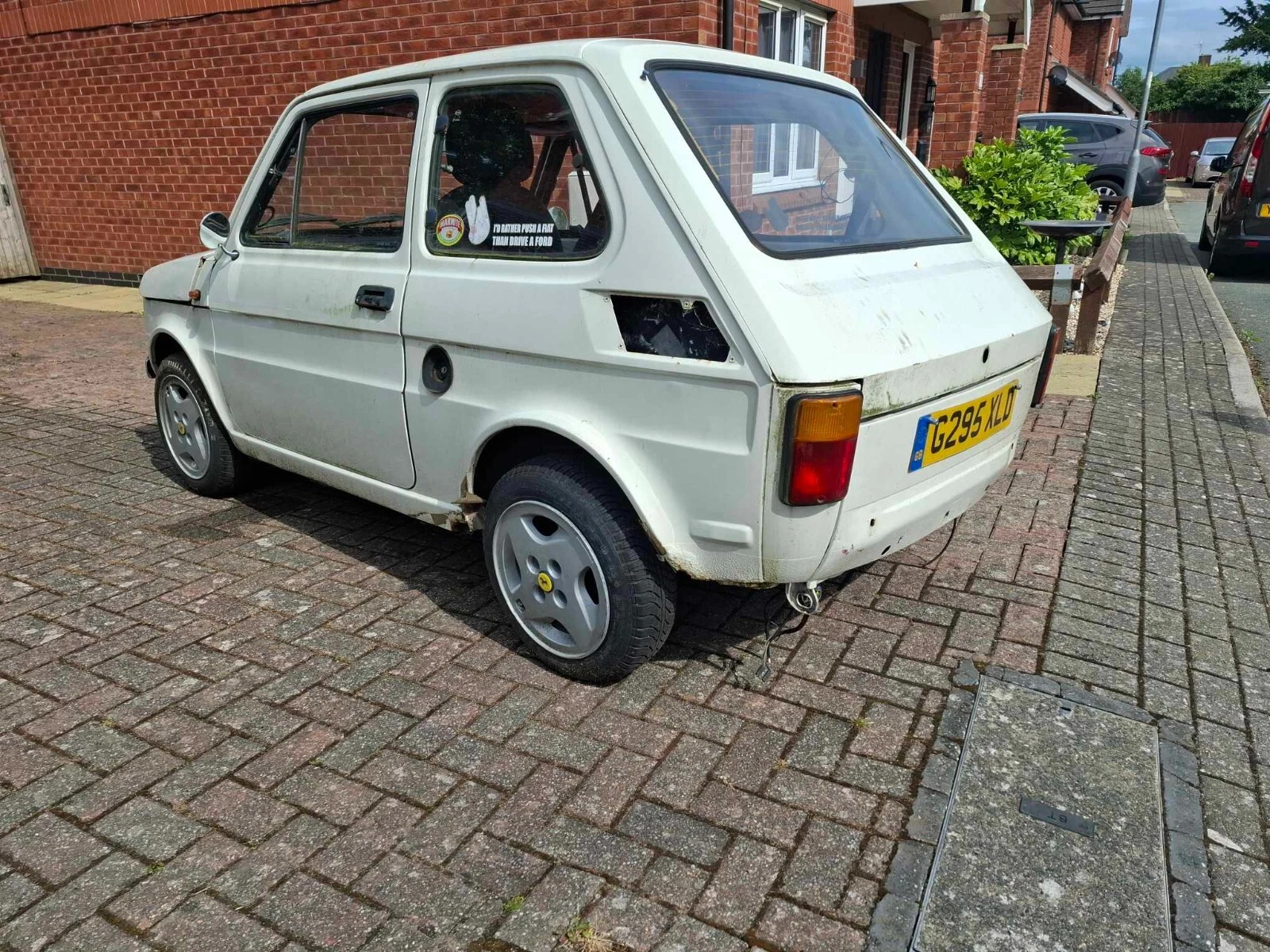 classic cars fiat 126p bis spares repair project RHD UK registered - Picture 4 of 10