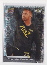 2022 Upper Deck AEW Wrestling Frankie Kazarian Pyro Parallel Card #50