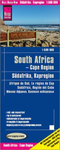 Thumbnail - Reise Know-how Landkarte Südafrika Kapregion / South Africa, Cape