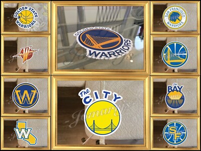 San Francisco Golden State Warriors Sticker Decal NBA Dubs 2-18  waterproof car
