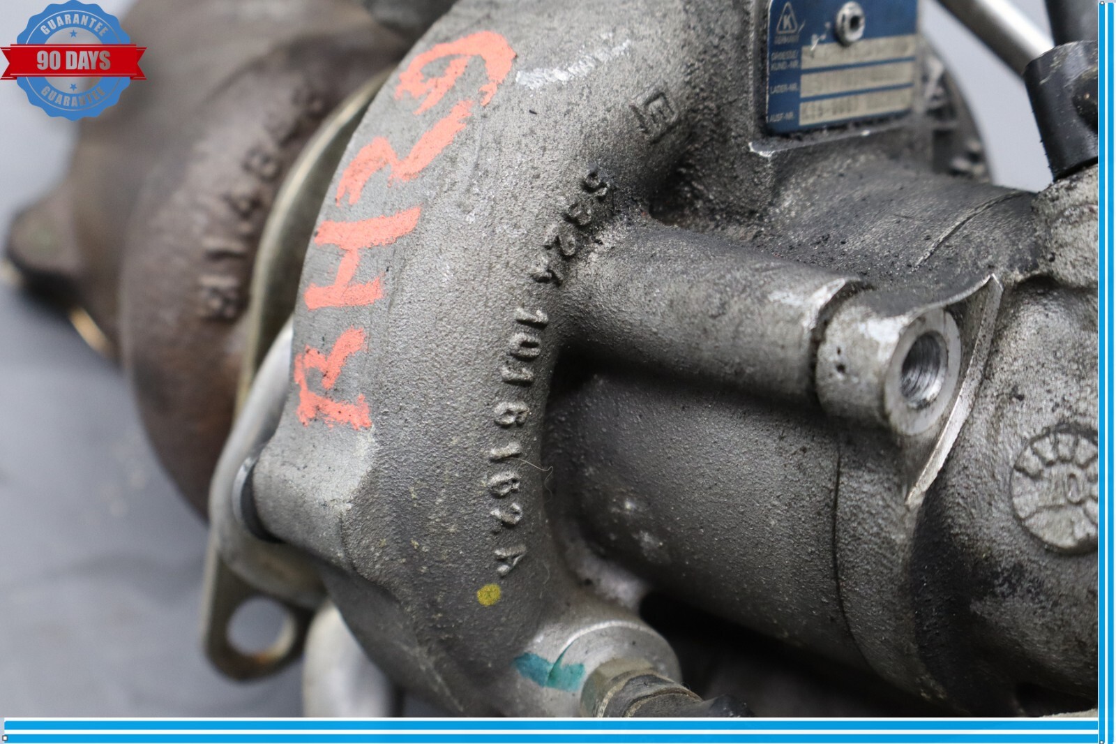 03-08 Bentley Continental GTC GT 6.0L W12 Turbocharger Turbo Right Side Oem