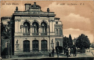 CPA AK ALBI - Le Théatre (477508)