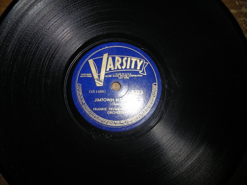 1940 VARSITY Jazz 78/FRANKIE TRUMBAUER & His Orchestra../E!