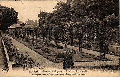 CPA PARIS 16e-Bois de Boulogne-La Roseraie de Bagatelle (325966)
