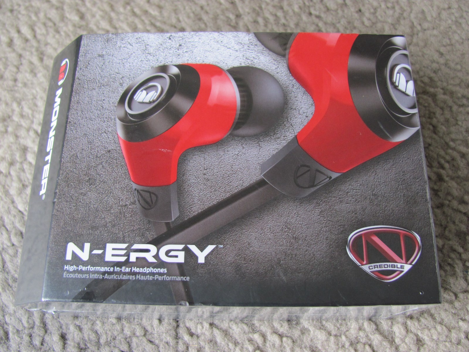 Auriculares internos de alto rendimiento Monster N-ERGY con control Talk 128489-00