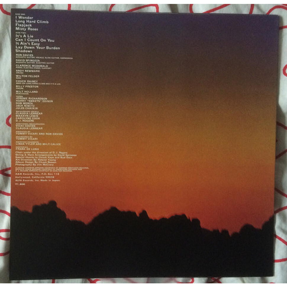 Ron Davies - U. F. O. (Vinyl LP - 1979 - JP - Reissue) | eBay
