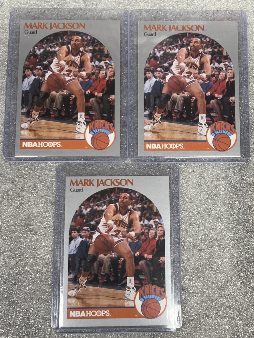 1990 NBA Hoops Mark Jackson Basketball Card Lot Menendez Brothers